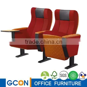 Comfortable Fabric Folding Auditorium Chair/ Theater Chair/Cinema Chair thumbnail-2
