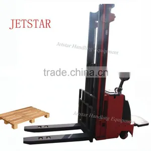 Forks Adjustable 2 Ton Electric Powered Pallet Stacker thumbnail-1