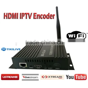 Mini H.264 Hardware Encoder Iptv Streamer for OTT, Web, Mobile tv thumbnail-2