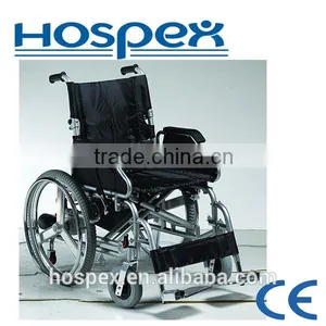 Power Steel Wheelchair With Handle Rim thumbnail-1