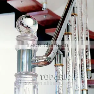 High Quality Wholesale Acrylic Balustrade for Stair thumbnail-2