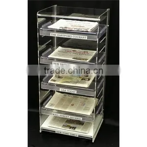 Freestanding Acrylic Brochure Holder thumbnail-1