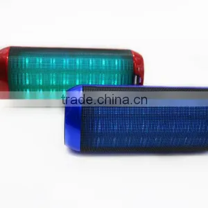 Cylinder Mini Bluetooth Speaker With Led Light Super Bass thumbnail-4
