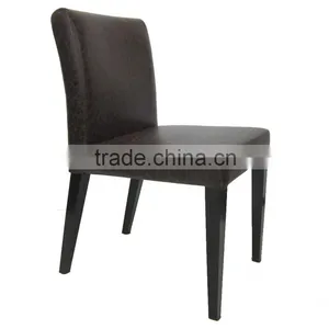 Modern Upholsteryed Leather Dining Chair MG-C400 thumbnail-1