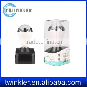 2015 Wireless Smart Led Bulb Bluetooth Speaker With Timer APP Control CE,RoHs thumbnail-5