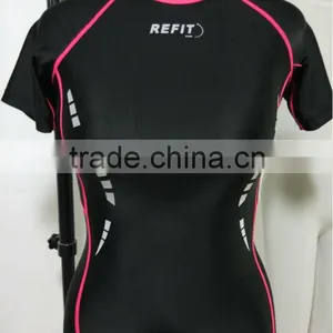 2015 Women Compression Firness T-suit,Gym Wear thumbnail-1