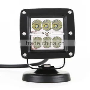 Off Road Headlight 18w LED Work Light Headlight Lamp SUV Spot Driving Fog Light for Boat off Rod Cars Supplier's Choice thumbnail-2