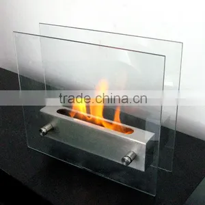 Ethanol Fireplace Glass Panel With BS3193 & EN12150 Certificate thumbnail-1