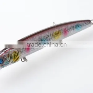 Crank Long Minnow Fishing Lures Hard Bait Plastic Crankbait 12.5CM 15.6G Artificial Fish Pesca Tackle Swimbait thumbnail-5