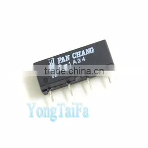 New and Original One Pen 4pin Reed Relays DC24V SIP-1A24 for Pan Chang L19.85 W5.3 H7.8MM thumbnail-1