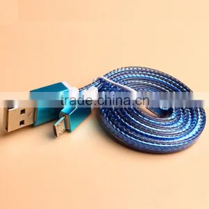 NOODLE FISH NET USB BRAIDED CABLE FOR ANDROID thumbnail-1