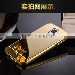 High Quality Fashion Gold Phone Case Bumper Mirror Case Cover For Samsung Galaxy S5 thumbnail-5
