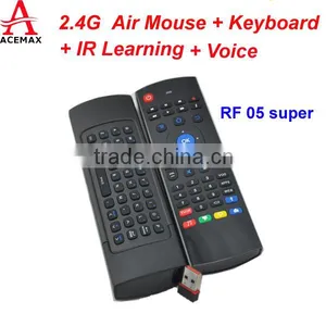 MX3 Mini Wireless Keyboard and Mouse for Android tv Box With Remote Control Function 3 in 1 thumbnail-1
