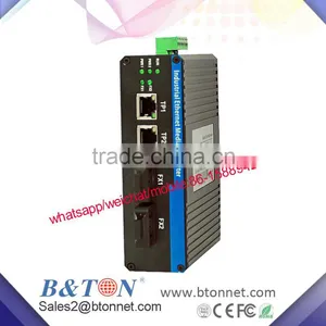 10/100M Fiber Optic Fiber Switch 2Fiber Port +2Rj45 Fiber Optic Media Converter thumbnail-1