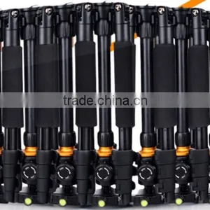 Q666 Telecopic Camera Tripod, Q570B Clip Leg Hight Stability Aluminum Tripod , SLR and Video Camera Tripod Factory Direct thumbnail-5