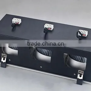 Anti-glare Optical Design Uniform Light Distribution High Power 3x45w Cob Led Grille Downlight thumbnail-3
