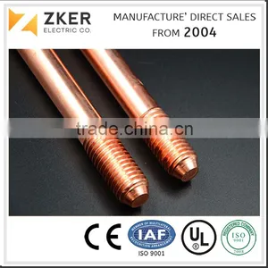 Copper Clad Steel Ground Rod Dia 14.2mm, 16mm, 17.2mm Etc. thumbnail-3