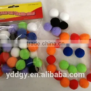 New Material Assorted Colorful Diy Crafts Education Toys Pompoms thumbnail-2