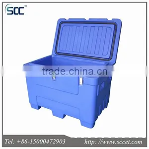 Rotational LLDPE Dry Ice Chilly Box With Wheels for Storing Dry Ice thumbnail-4