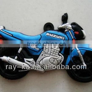 Rubber Motorcycle Keychain thumbnail-1