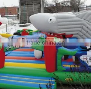 2014 Hot Sale Inflatable Fun City Park Game ,funny Animal Amusement Park for Kids thumbnail-1