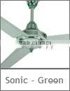 56" Sonic Green Color Electric Ceiling Air Cooling Fan thumbnail-1