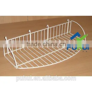 White Grid Mount Shelf thumbnail-1