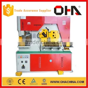OHA Brand Q35Y Hydraulic Ironworker thumbnail-1