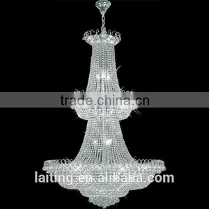 Luxury Crystal Chandelier, Fancy Chandelier for Hotel Lobby thumbnail-1