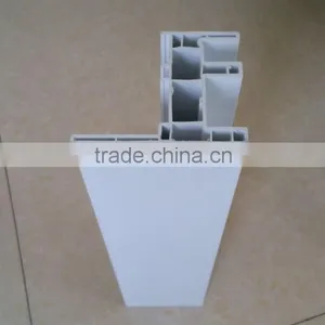 ISO9001 Quality Standard Pvc Window UPVC Profile 4 Chambers Sliding Plastic Extrusion Profile thumbnail-1