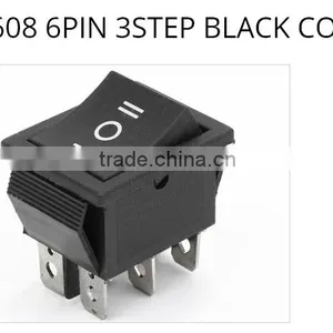 250V 3way 6 Pin Electrical Rocker Switch T85 With Best Price thumbnail-1
