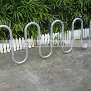 Galvanized and Powder Coated Steel Bicycle Rack,bicycle Parking Rack thumbnail-1