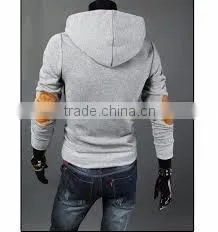 Leather Sleeve Hoodie thumbnail-1