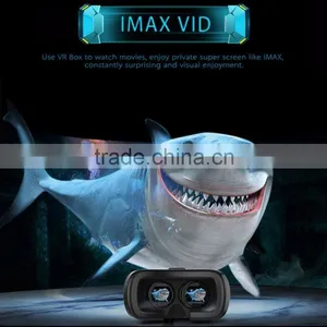 Hot Selling Virtual Reality Glasses Case Plastic Google Cardboard 3D VR BOX 2.0 Adjustable 3D VR thumbnail-6