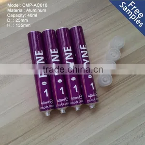 High Quality Cosmetic Aluminum Tubes With Screw Cap 40ml thumbnail-1