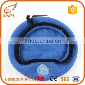 Wholesale Custom Softtextile Beret Cap as Decorate Knitted Beret Cap thumbnail-5