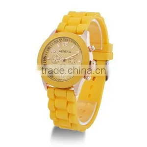 Hot Sale Amazon Watch Geneva Crystal Bezel Watch thumbnail-2