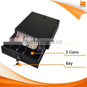 4bill 5coin Key Lock Standard Compact Cash Drawer thumbnail-1