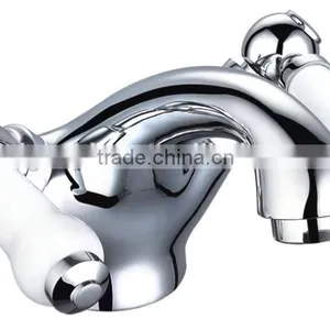 Dual Lever Single Hole Wash Basin Mixer thumbnail-1