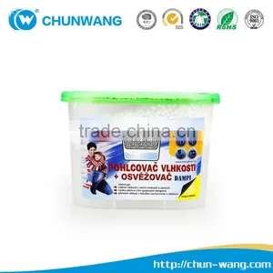 Free Samples 500ml Disposable Scent Calcium Chloride Home Desiccant Air Dehumidifier Box thumbnail-2