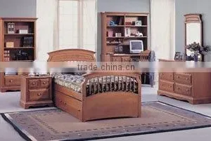 Solid Wood Bedroom Series thumbnail-1