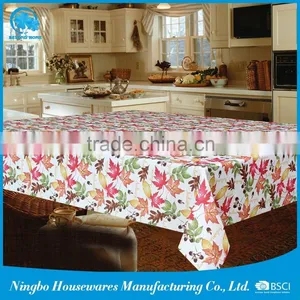 High Quality Polyester Table Cover,pvc Wholesale Tablecloth thumbnail-1