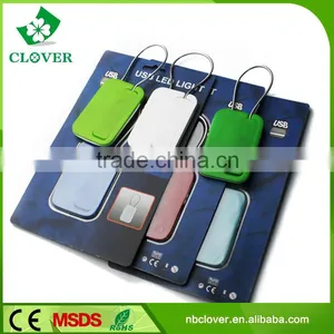 Flexible 6 LED With Usb Charger Book Reading Bed Lamps thumbnail-4