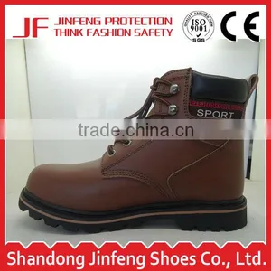 Genuine Leather Safety Boots Safety Working Boots Goodyear Work Boots thumbnail-1