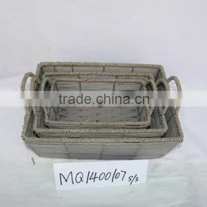 Wicker Baskets Wholesale Straw Basket thumbnail-3