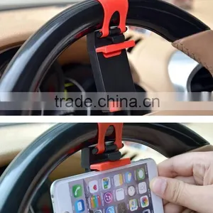 High Quality Universal Car Steering Wheel Phone Holder for Iphone 6 thumbnail-3