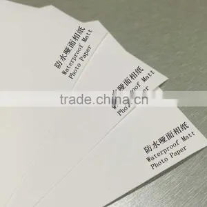 Wholesale 260g RC Waterproof Matt Photo Paper Roll for Inkjet Printing thumbnail-3