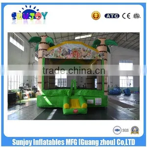 EN14960 Fantastic Red Car Inflatable Obstacle Course thumbnail-4