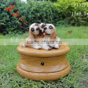 Resin Pug Dog Statue for Decor thumbnail-3