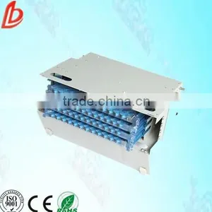48 Core 19 Inch Odf Fiber Optic Patch Panel / Optical Fiber Distribution Box thumbnail-1